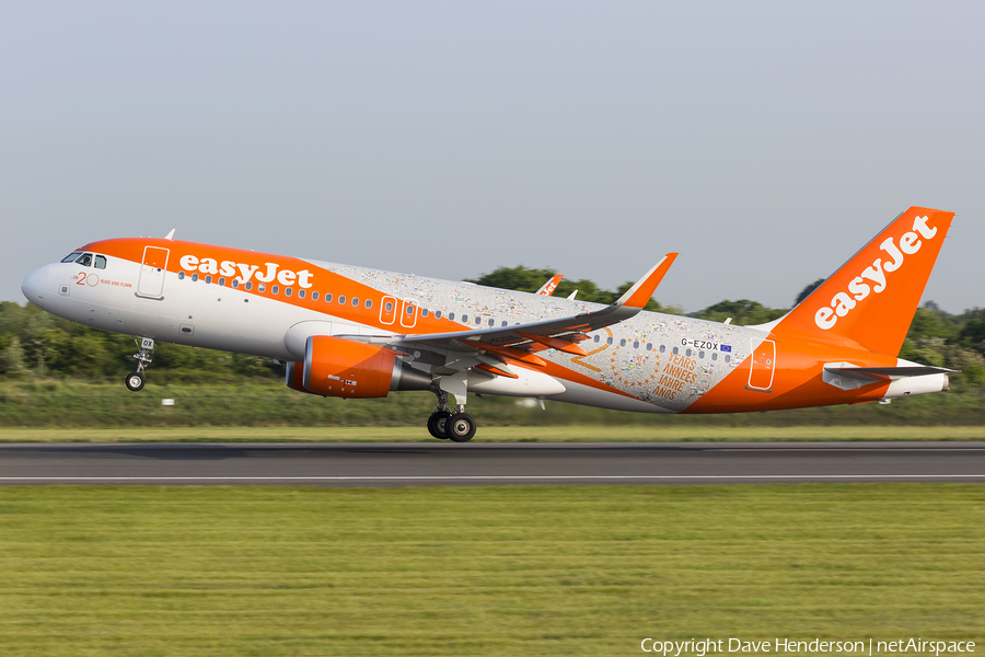 easyJet Airbus A320-214 (G-EZOX) | Photo 110197