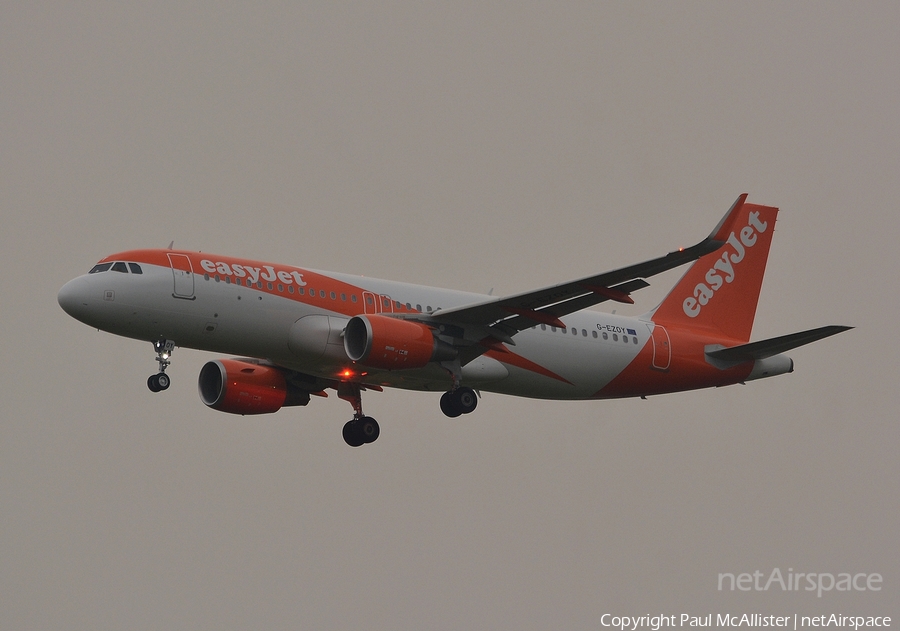 easyJet Airbus A320-214 (G-EZOY) | Photo 101163