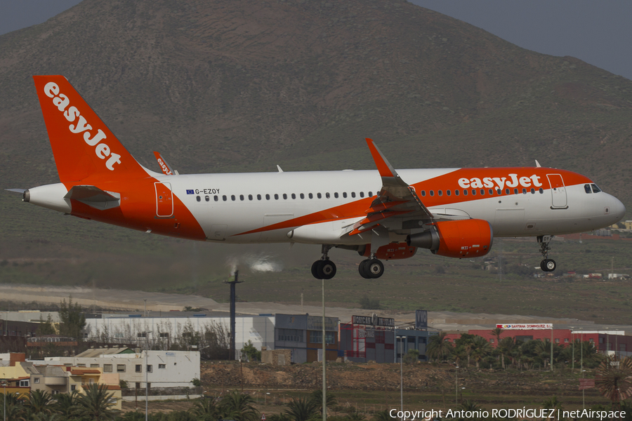 easyJet Airbus A320-214 (G-EZOY) | Photo 136418