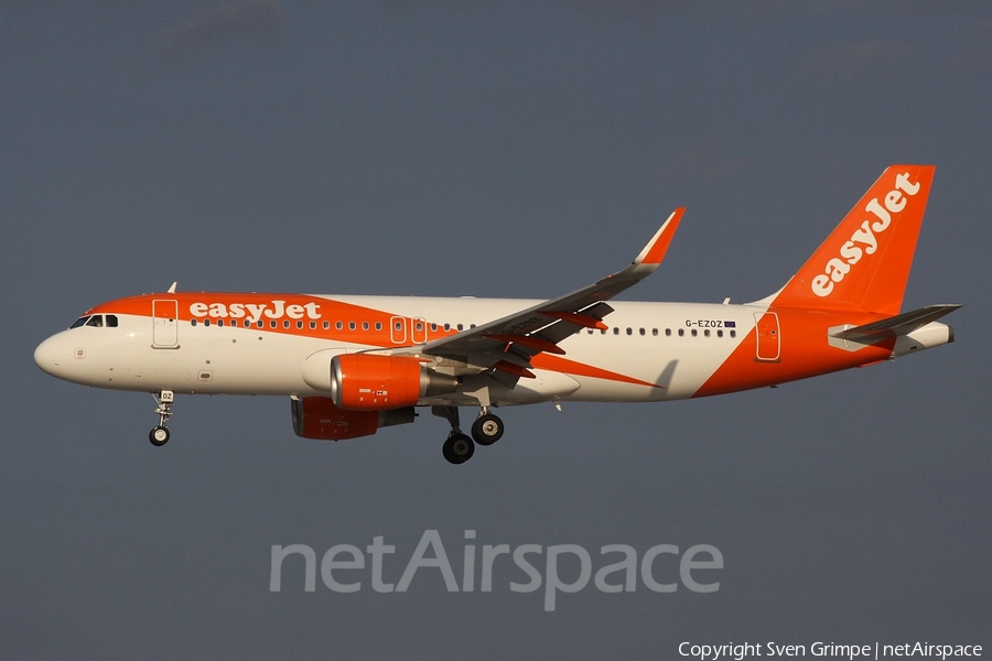 easyJet Airbus A320-214 (G-EZOZ) | Photo 124845
