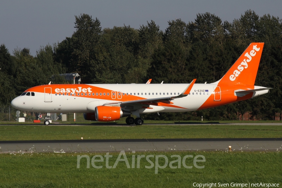 easyJet Airbus A320-214 (G-EZOZ) | Photo 125547