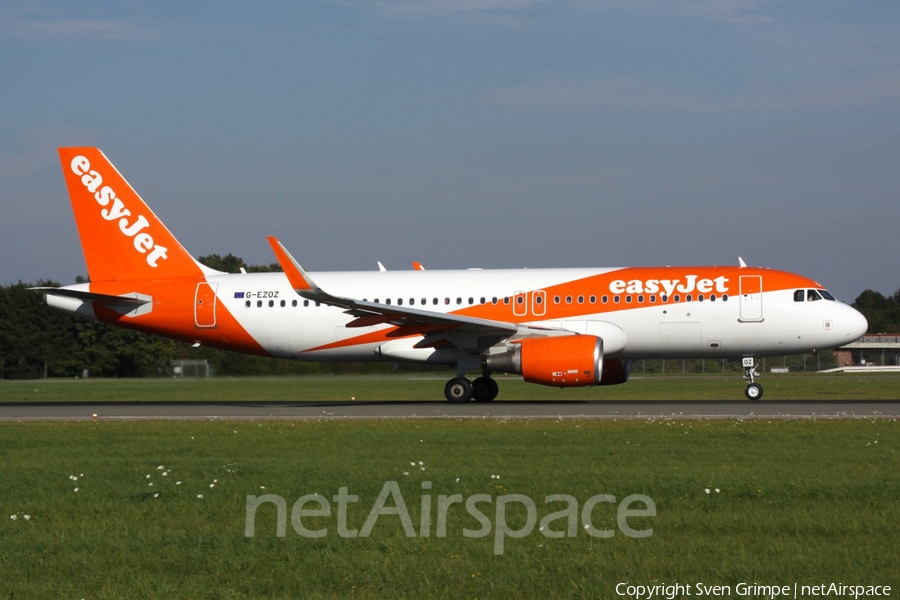 easyJet Airbus A320-214 (G-EZOZ) | Photo 126809