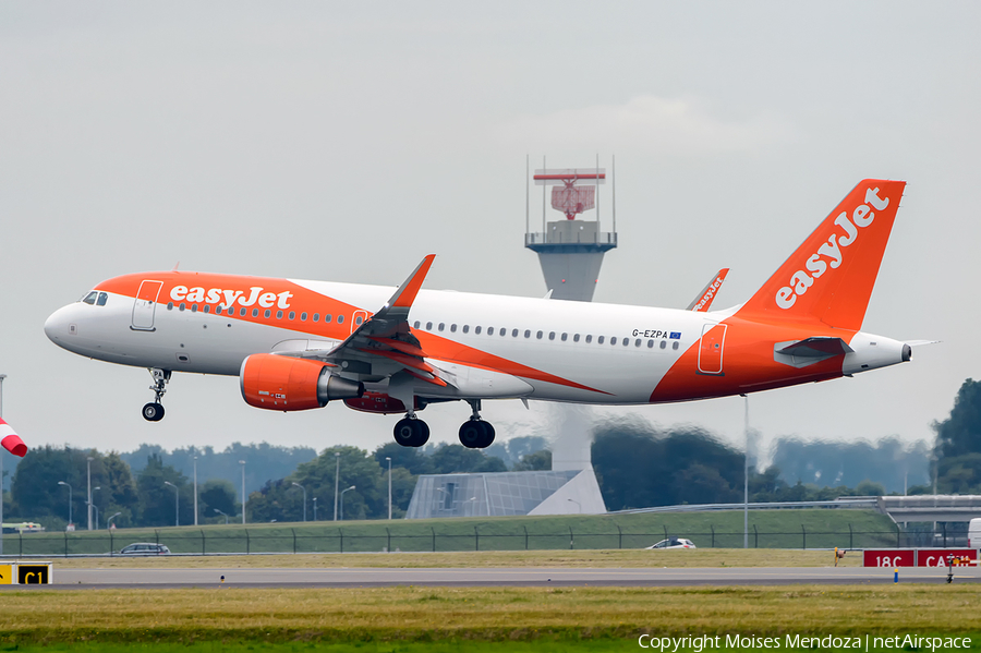 easyJet Airbus A320-214 (G-EZPA) | Photo 115341