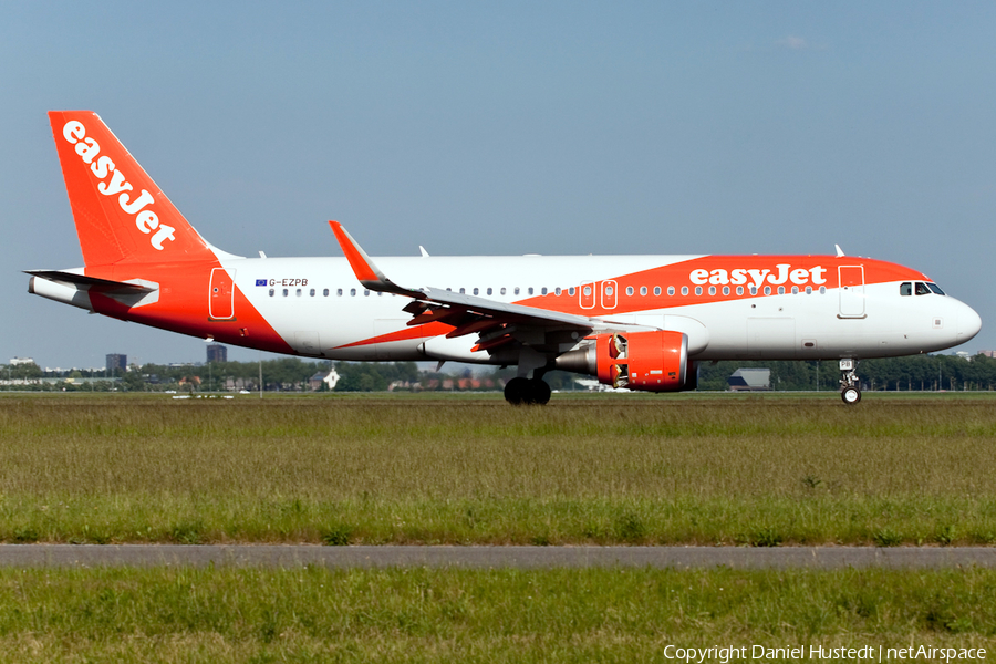 easyJet Airbus A320-214 (G-EZPB) | Photo 480119