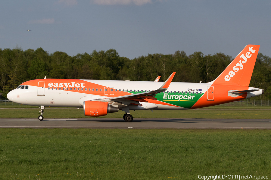 easyJet Airbus A320-214 (G-EZPC) | Photo 162719