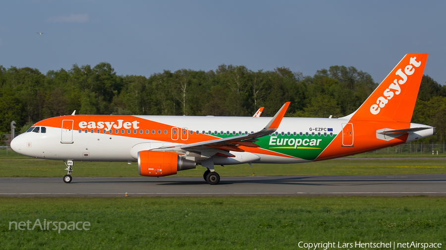 easyJet Airbus A320-214 (G-EZPC) | Photo 162722
