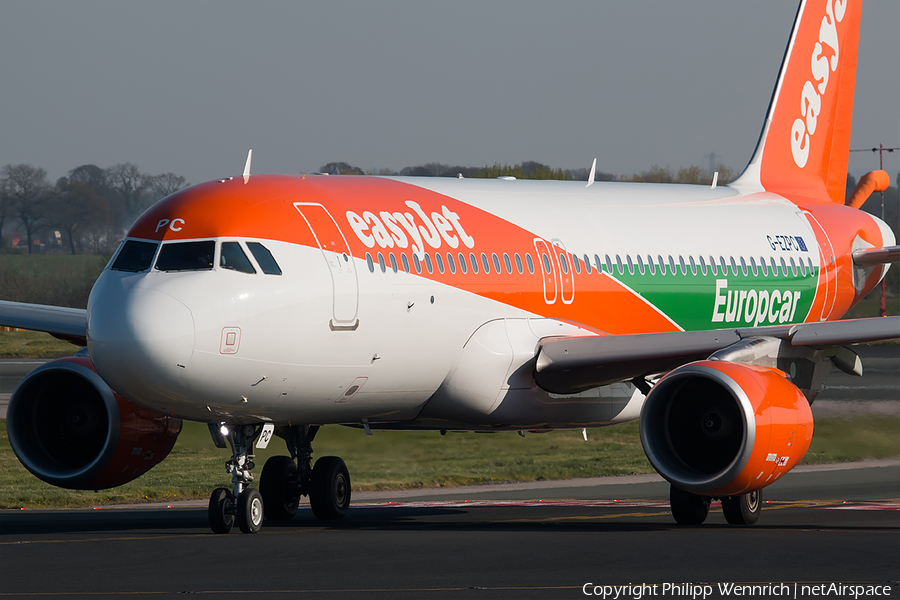 easyJet Airbus A320-214 (G-EZPC) | Photo 155272