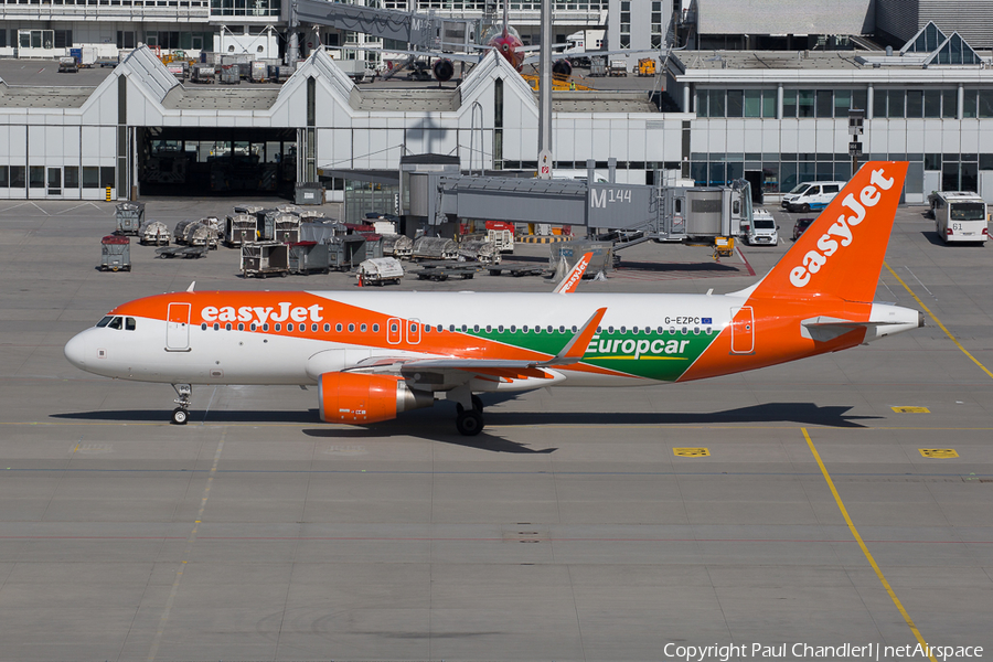 easyJet Airbus A320-214 (G-EZPC) | Photo 161010