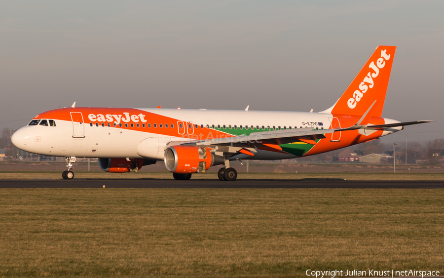 easyJet Airbus A320-214 (G-EZPD) | Photo 294772