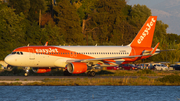 easyJet Airbus A320-214 (G-EZPD) at  Corfu - International, Greece