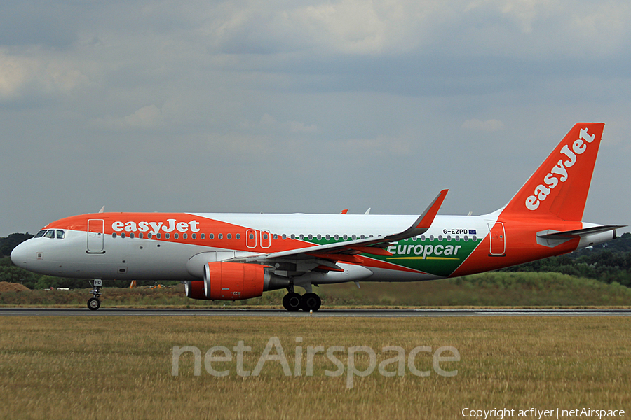 easyJet Airbus A320-214 (G-EZPD) | Photo 259973