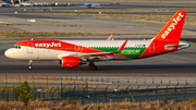 easyJet Airbus A320-214 (G-EZPD) at  Madrid - Barajas, Spain