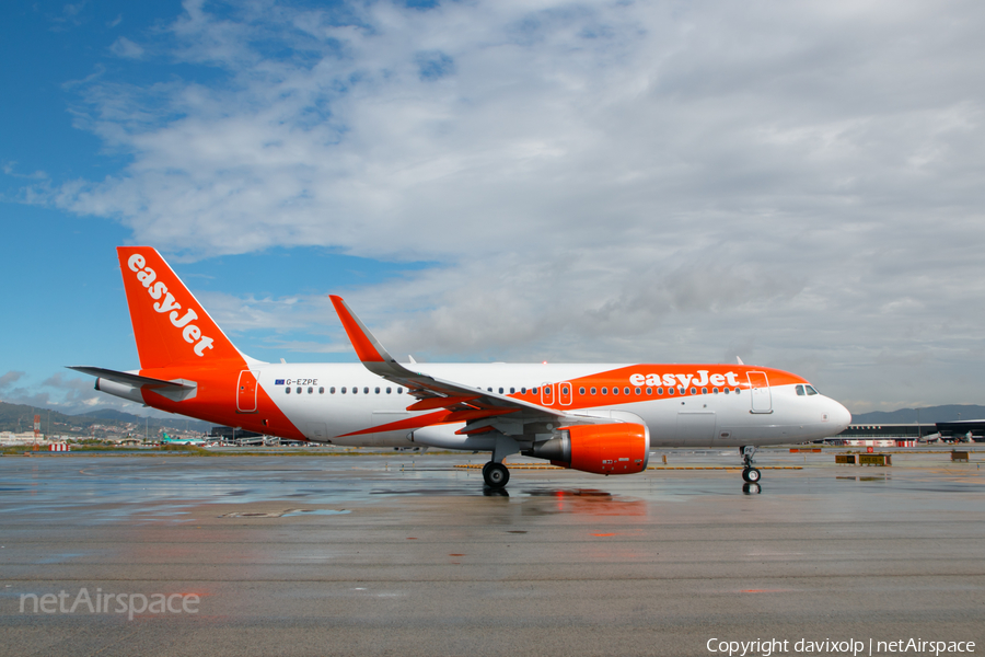 easyJet Airbus A320-214 (G-EZPE) | Photo 365636