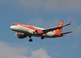 easyJet Airbus A320-214 (G-EZPF) at  Belfast / Aldergrove - International, United Kingdom