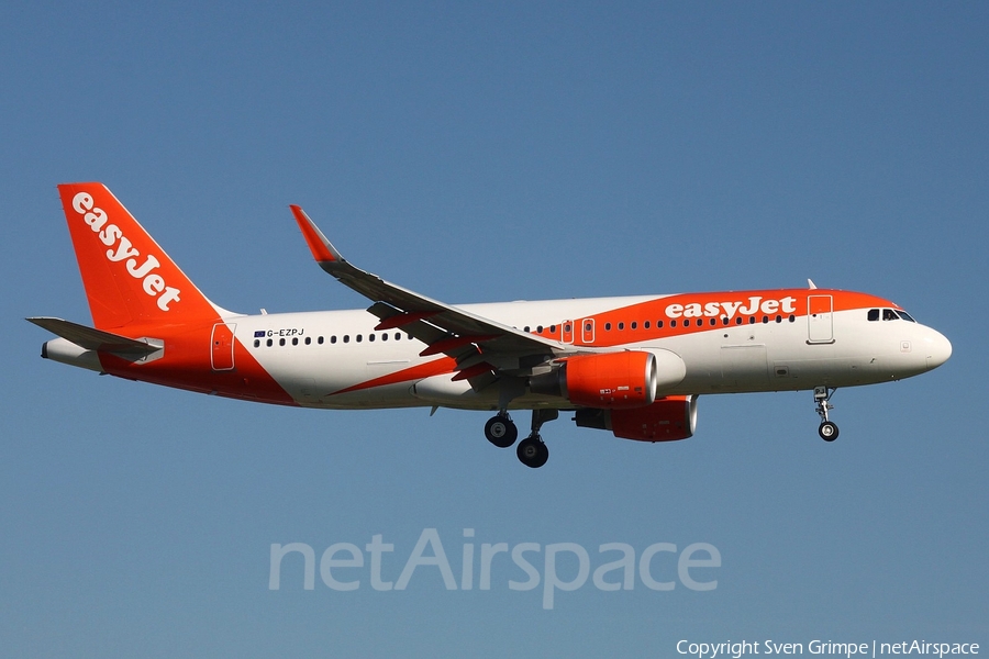 easyJet Airbus A320-214 (G-EZPJ) | Photo 165445