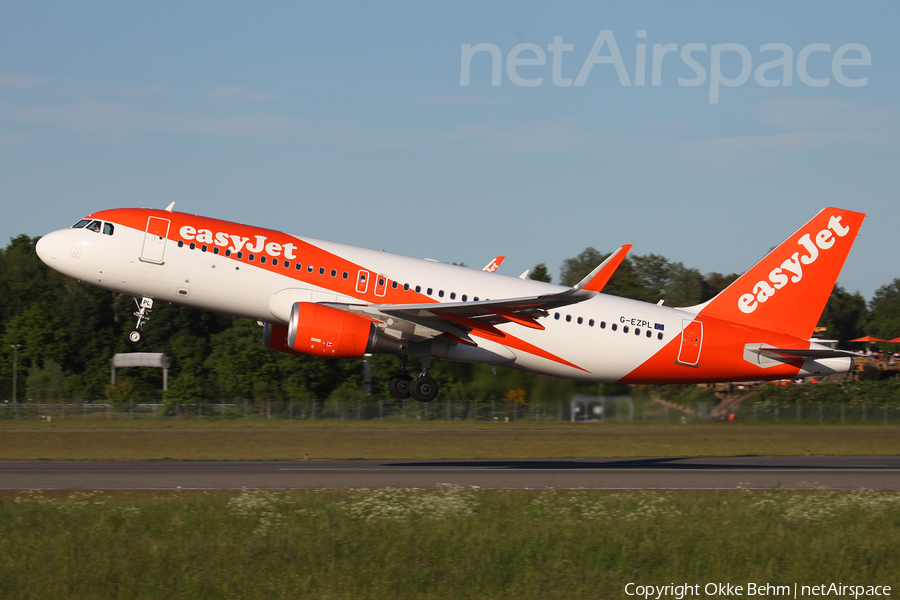 easyJet Airbus A320-214 (G-EZPL) | Photo 165614