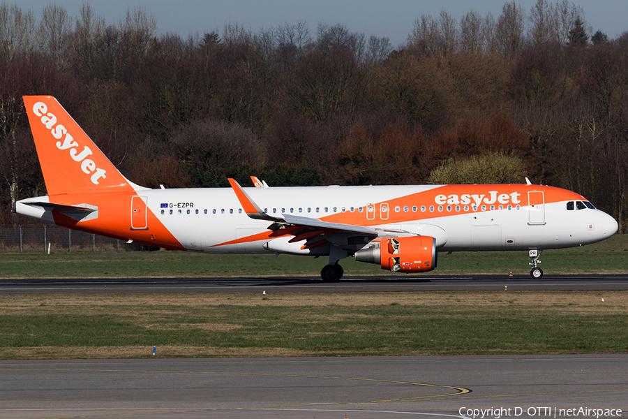easyJet Airbus A320-214 (G-EZPR) | Photo 151792