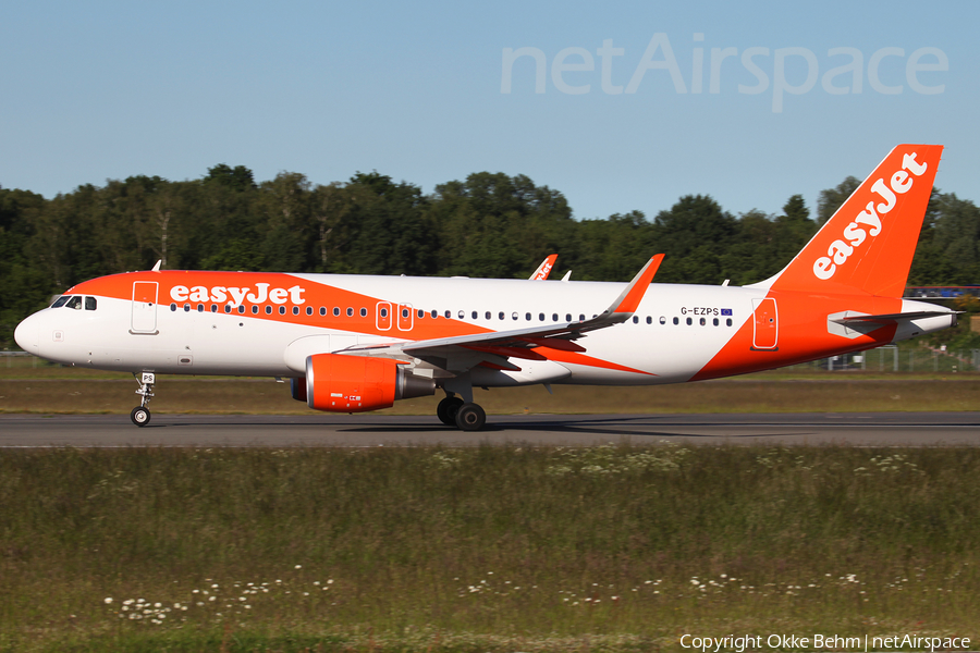 easyJet Airbus A320-214 (G-EZPS) | Photo 166360