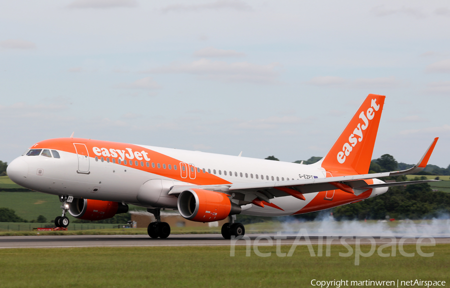 easyJet Airbus A320-214 (G-EZPT) | Photo 226467