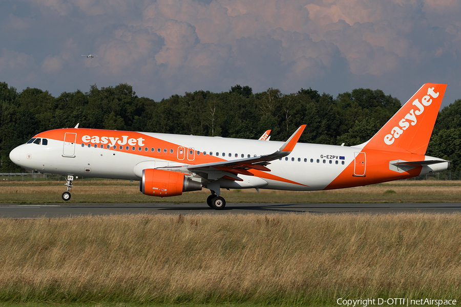 easyJet Airbus A320-214 (G-EZPV) | Photo 173084