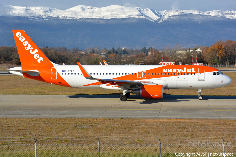 easyJet Airbus A320-214 (G-EZRE) | Photo 201778