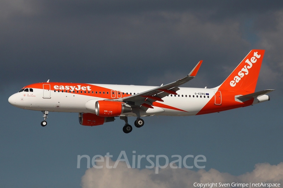 easyJet Airbus A320-214 (G-EZRG) | Photo 169752