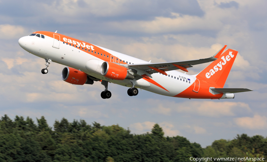 easyJet Airbus A320-214 (G-EZRJ) | Photo 179022