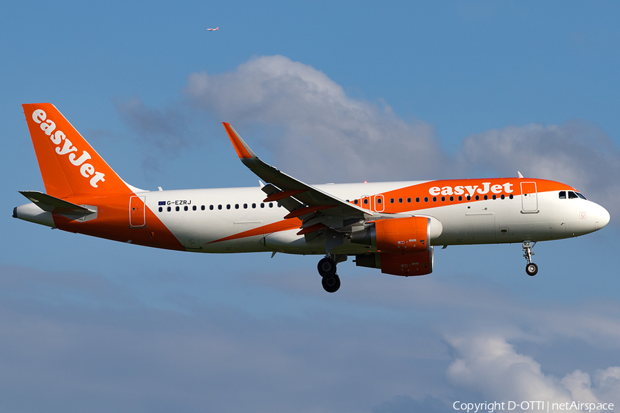 easyJet Airbus A320-214 (G-EZRJ) | Photo 181181