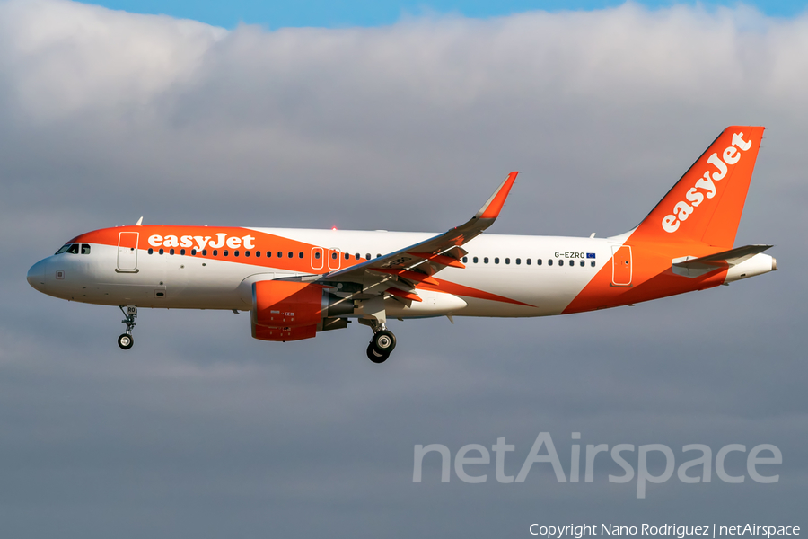 easyJet Airbus A320-214 (G-EZRO) | Photo 214547