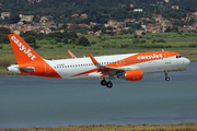 easyJet Airbus A320-214 (G-EZRT) at  Corfu - International, Greece