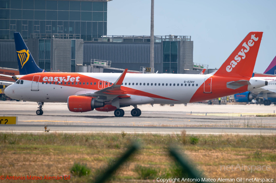 easyJet Airbus A320-214 (G-EZRY) | Photo 681367