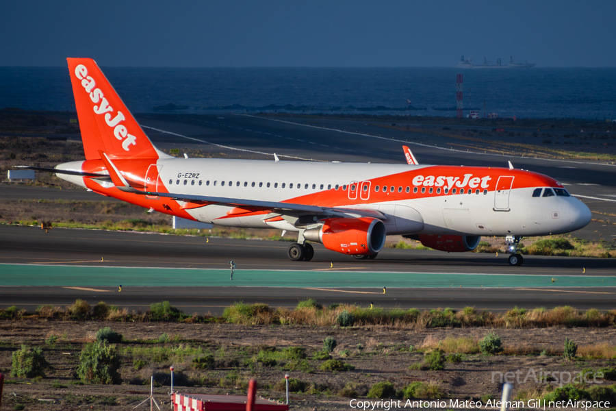 easyJet Airbus A320-214 (G-EZRZ) | Photo 625790
