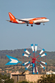 easyJet Airbus A320-214 (G-EZRZ) at  Palma De Mallorca - Son San Juan, Spain