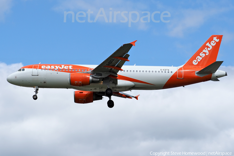 easyJet Airbus A320-214 (G-EZTA) | Photo 535318