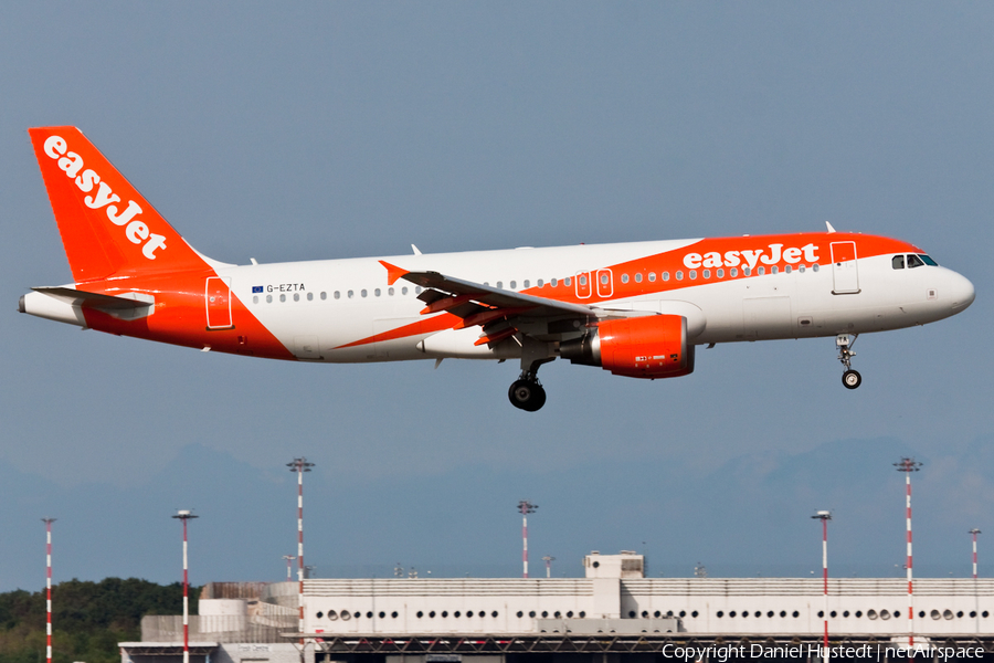 easyJet Airbus A320-214 (G-EZTA) | Photo 472287