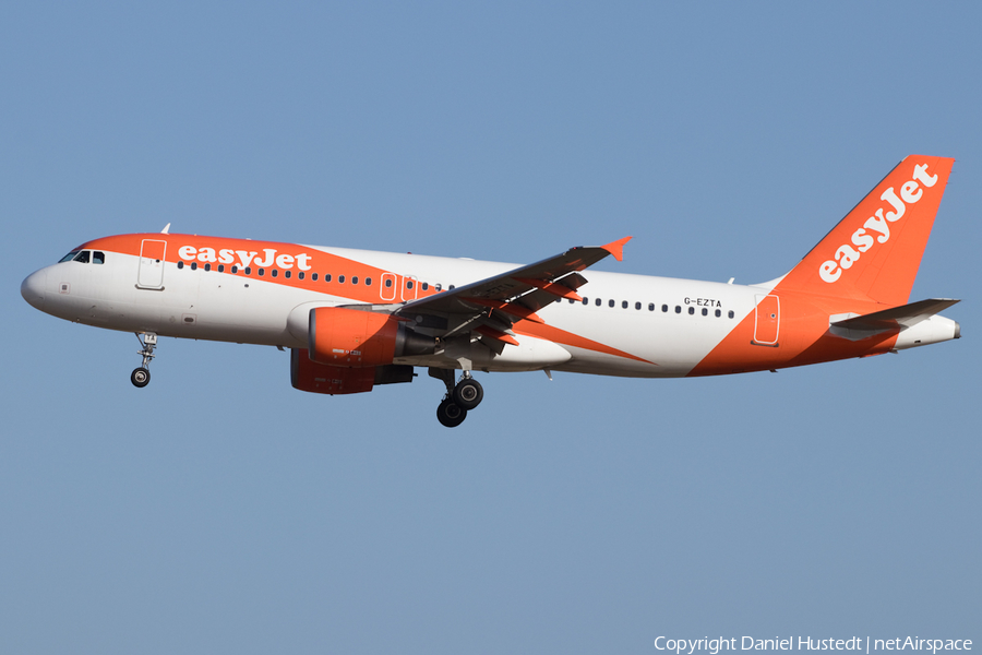 easyJet Airbus A320-214 (G-EZTA) | Photo 536959