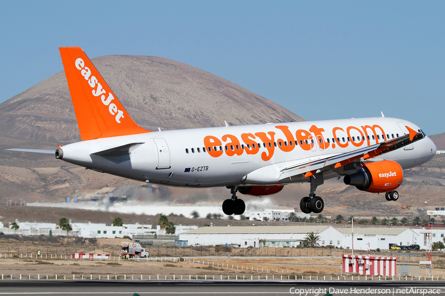 easyJet Airbus A320-214 (G-EZTB) | Photo 5180