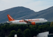 easyJet Airbus A320-214 (G-EZTB) at  Malaga, Spain