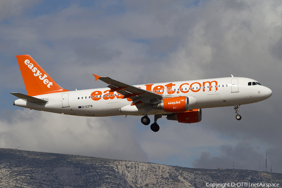 easyJet Airbus A320-214 (G-EZTB) | Photo 315055