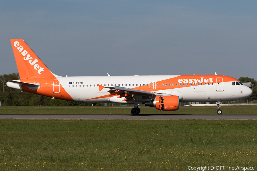 easyJet Airbus A320-214 (G-EZTB) | Photo 161874