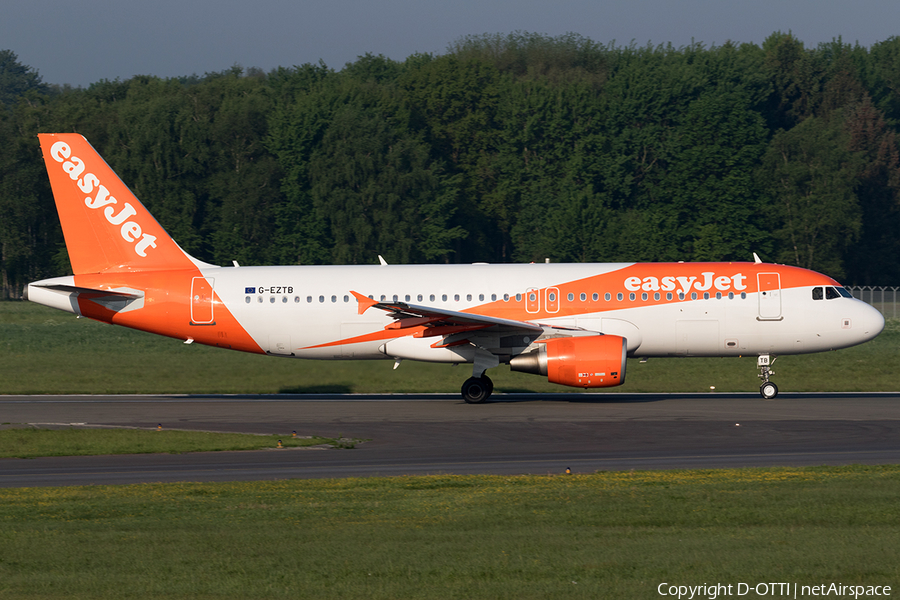 easyJet Airbus A320-214 (G-EZTB) | Photo 164034