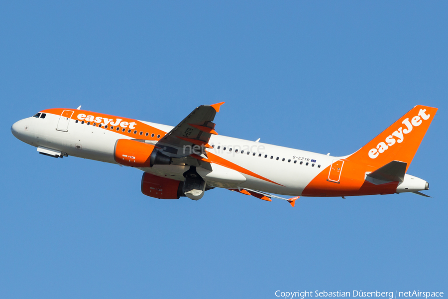 easyJet Airbus A320-214 (G-EZTB) | Photo 257297