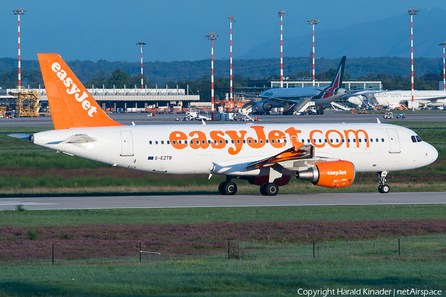 easyJet Airbus A320-214 (G-EZTB) | Photo 308510