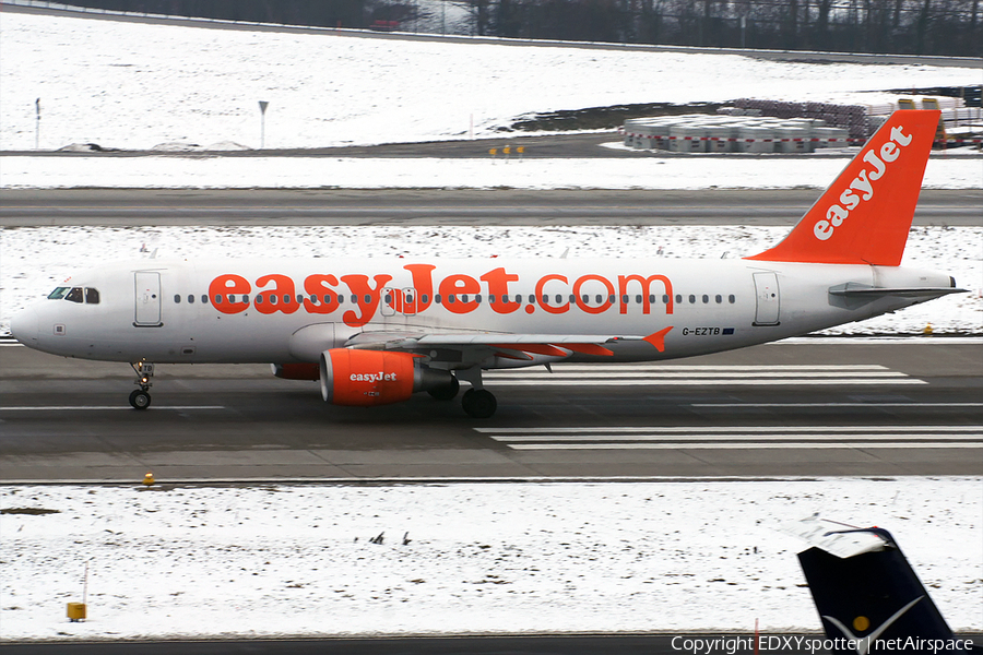 easyJet Airbus A320-214 (G-EZTB) | Photo 279125