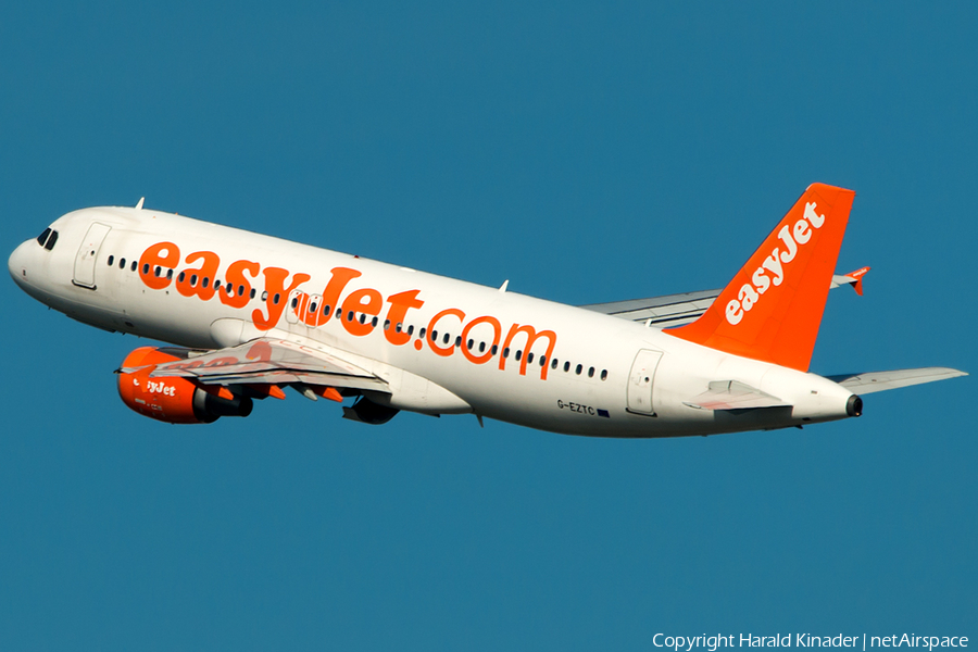 easyJet Airbus A320-214 (G-EZTC) | Photo 300866