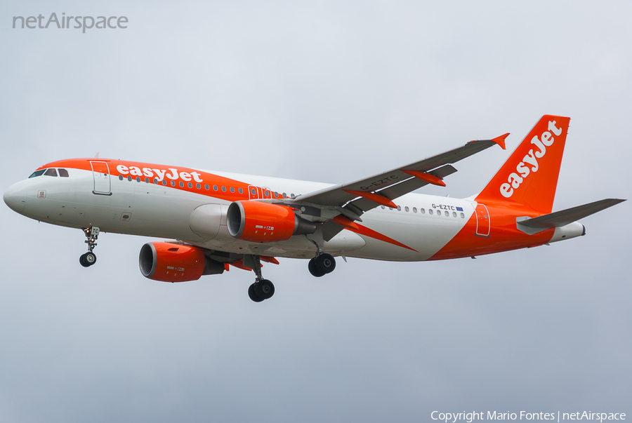 easyJet Airbus A320-214 (G-EZTC) | Photo 108460