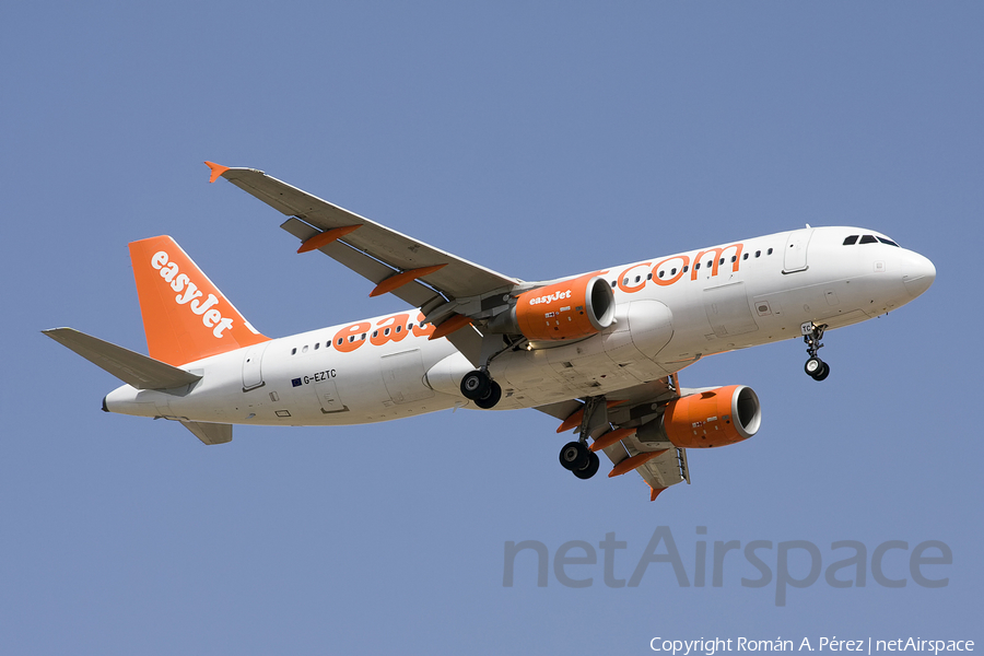 easyJet Airbus A320-214 (G-EZTC) | Photo 282130