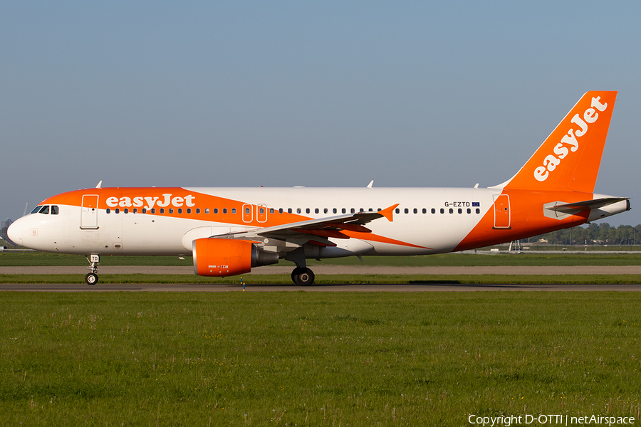 easyJet Airbus A320-214 (G-EZTD) | Photo 243455