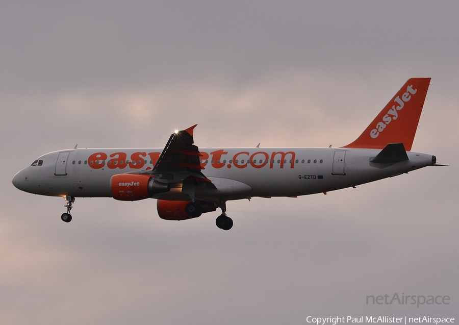 easyJet Airbus A320-214 (G-EZTD) | Photo 76342