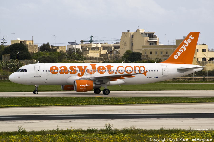 easyJet Airbus A320-214 (G-EZTD) | Photo 76409